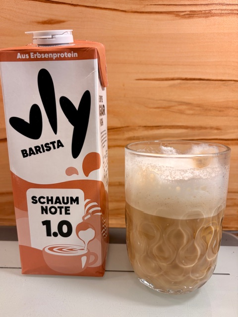 Caffè Latte ohne Milch Milchersatz